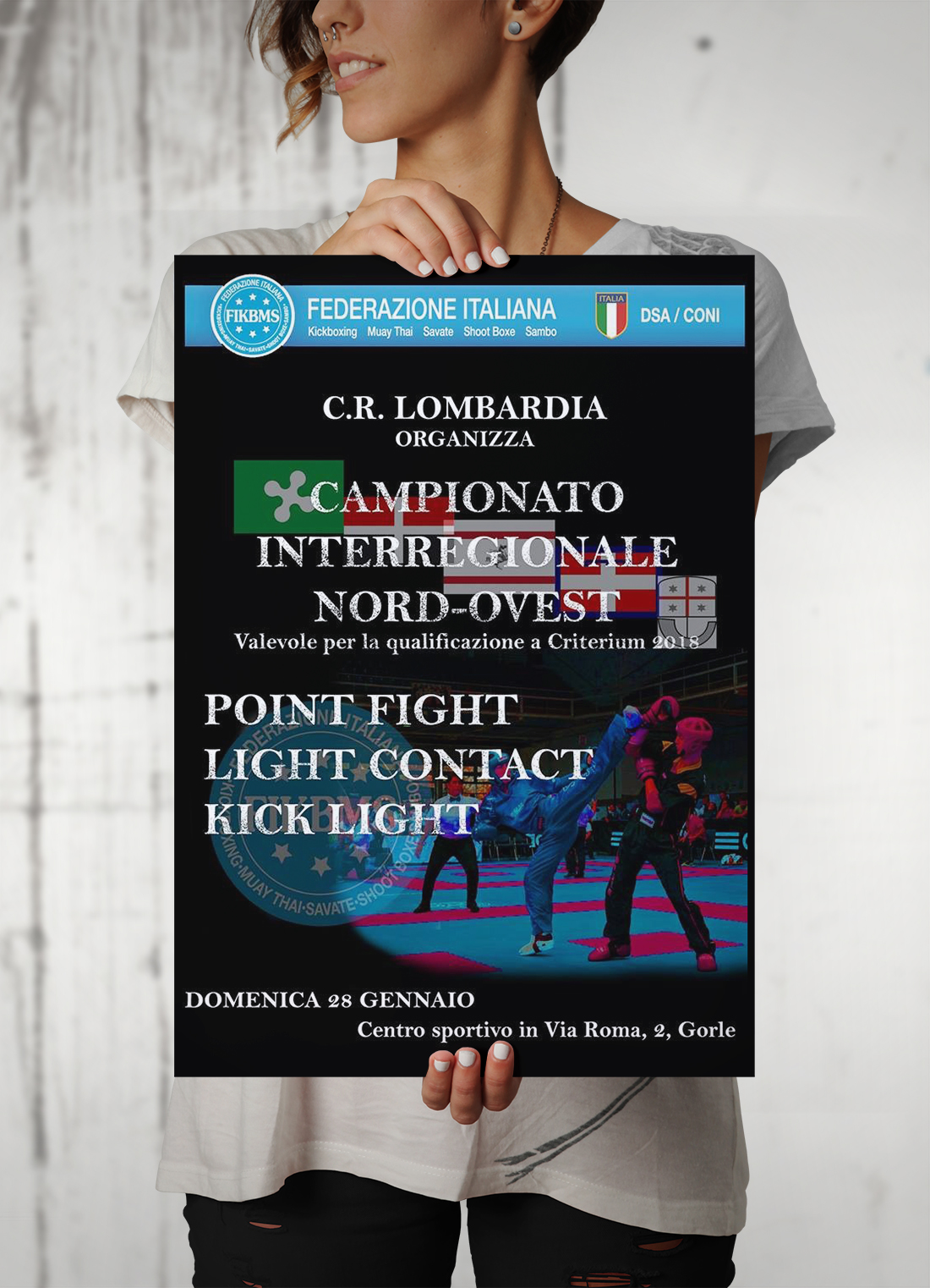 Campionato interregionale nord-ovet, ASD La Dama Kombat, palestra savate, kick boxing, k1, Genova